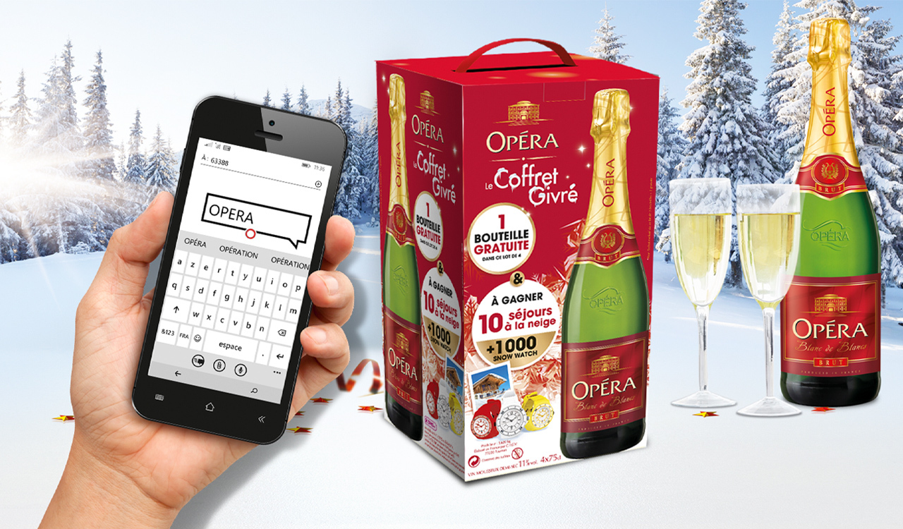 Coffret givré Opéra