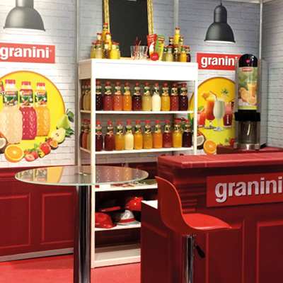 Le stand Granini