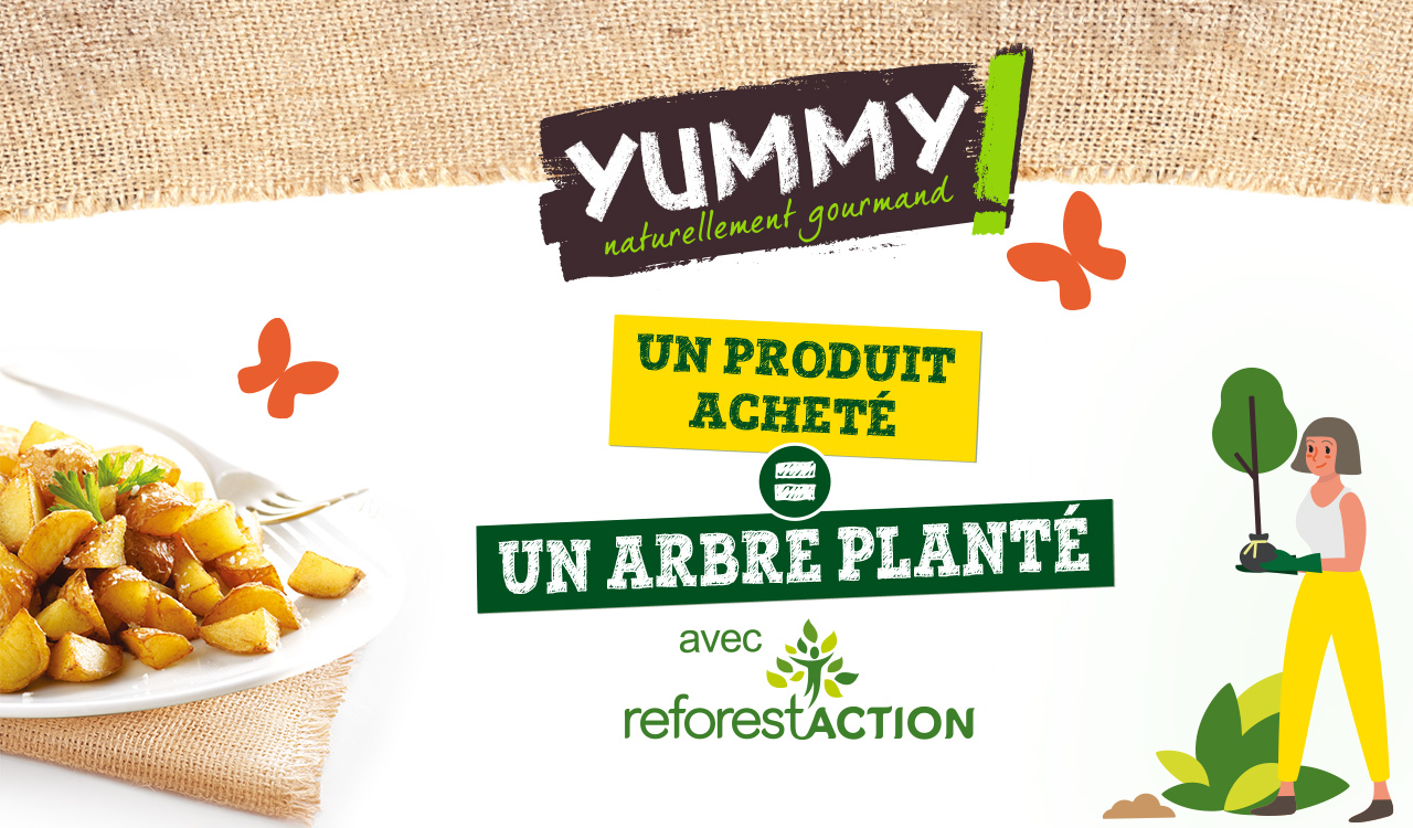 Yummy! x Reforest’Action